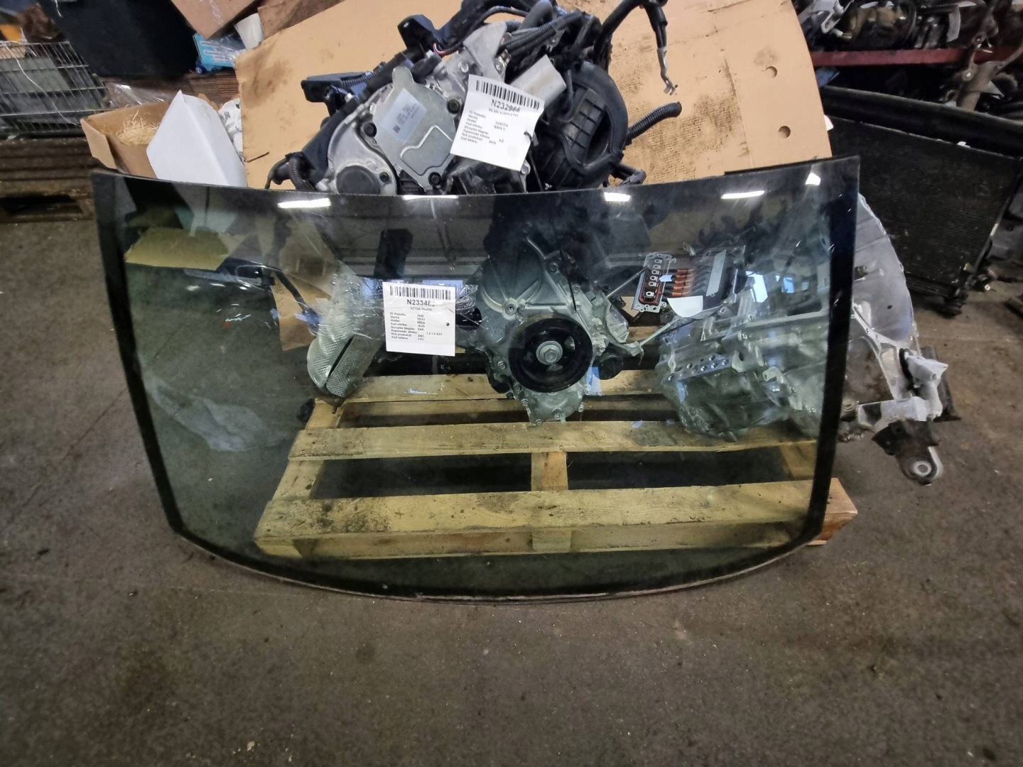 window front iron SEAT IBIZA II