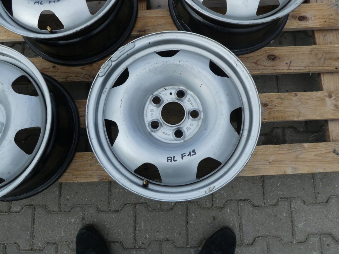 4X CERCHI Ferro 17CALI 7J5601027 VW AMAROK