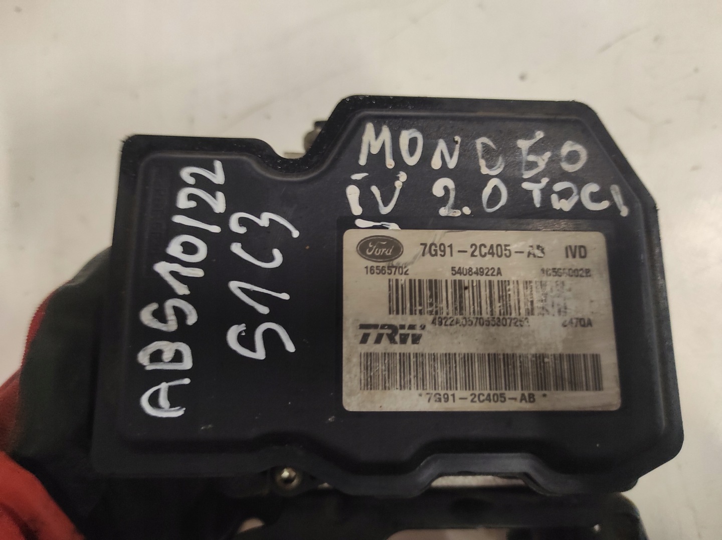Ford Mondeo MK3 2.0 TDCI 7G91-2C405-AB Pompa ABS