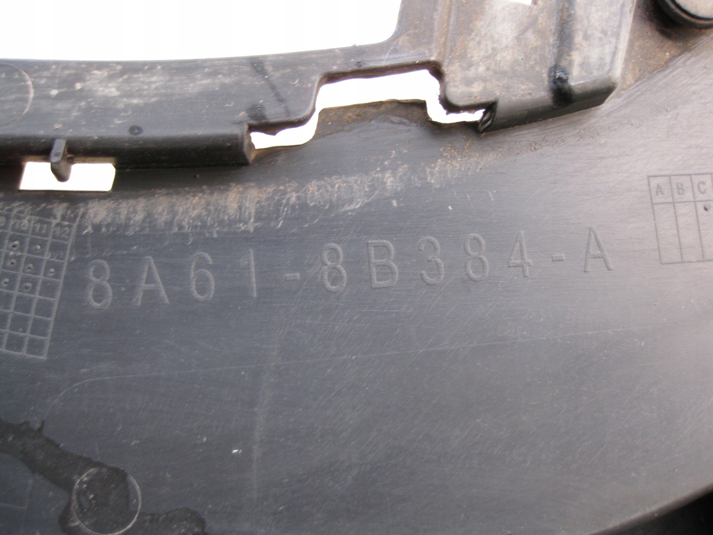 FORD FIESTA MK7 cover below bumper front lower 8A61-8B384-A