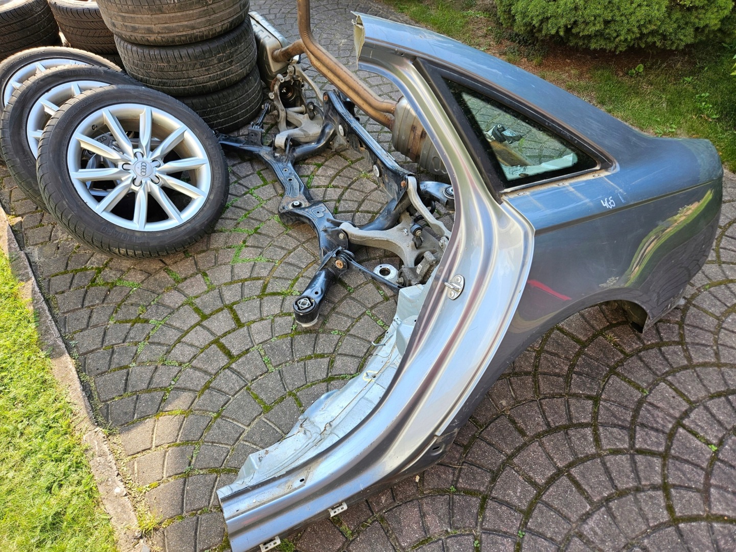 fender left rear part left rear AUDI A6 C7 4G sedan 2012-2018