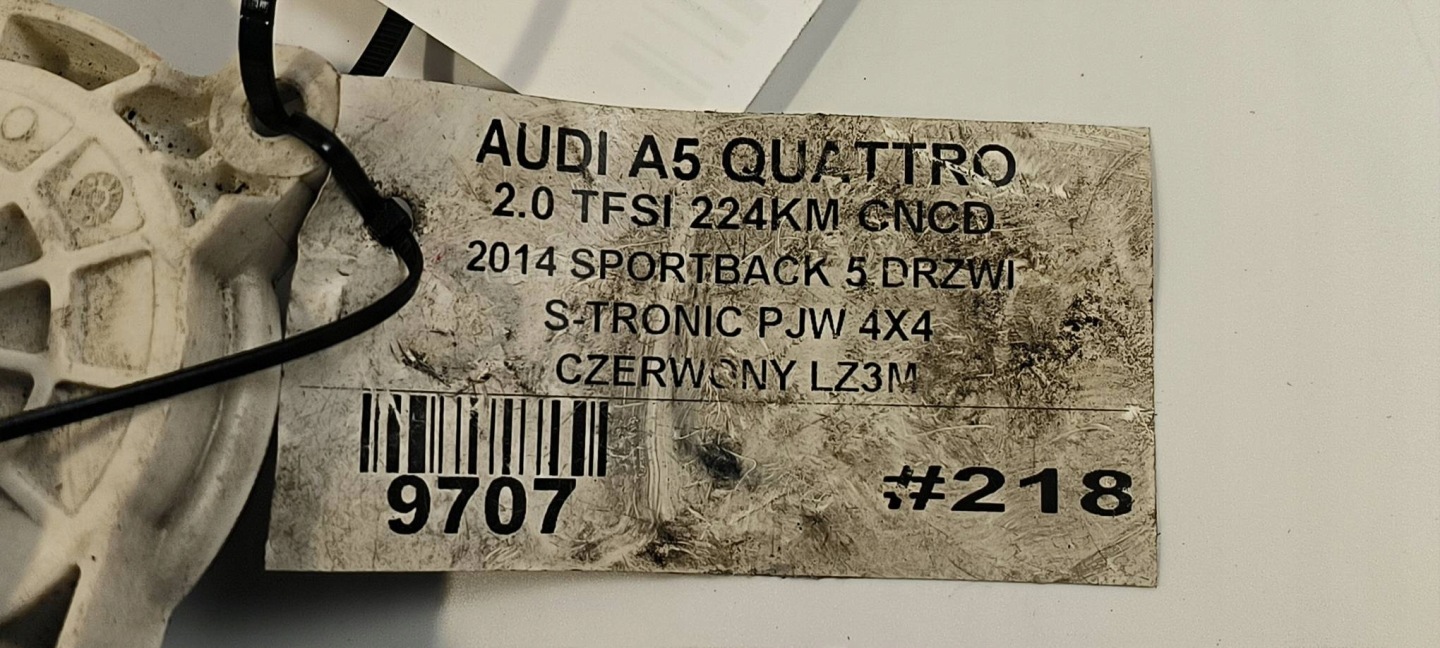 motor ablak bal eleje 8K0959801A AUDI A6 C6