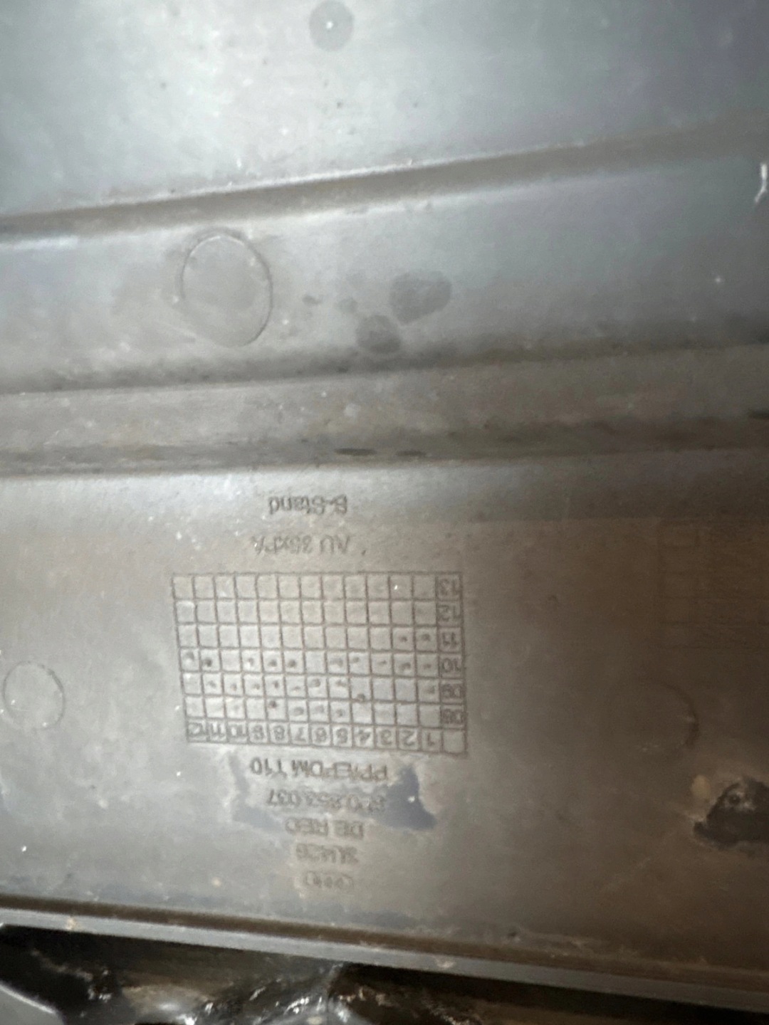 grill grille radiator Audi A3 8P S-Line Lift