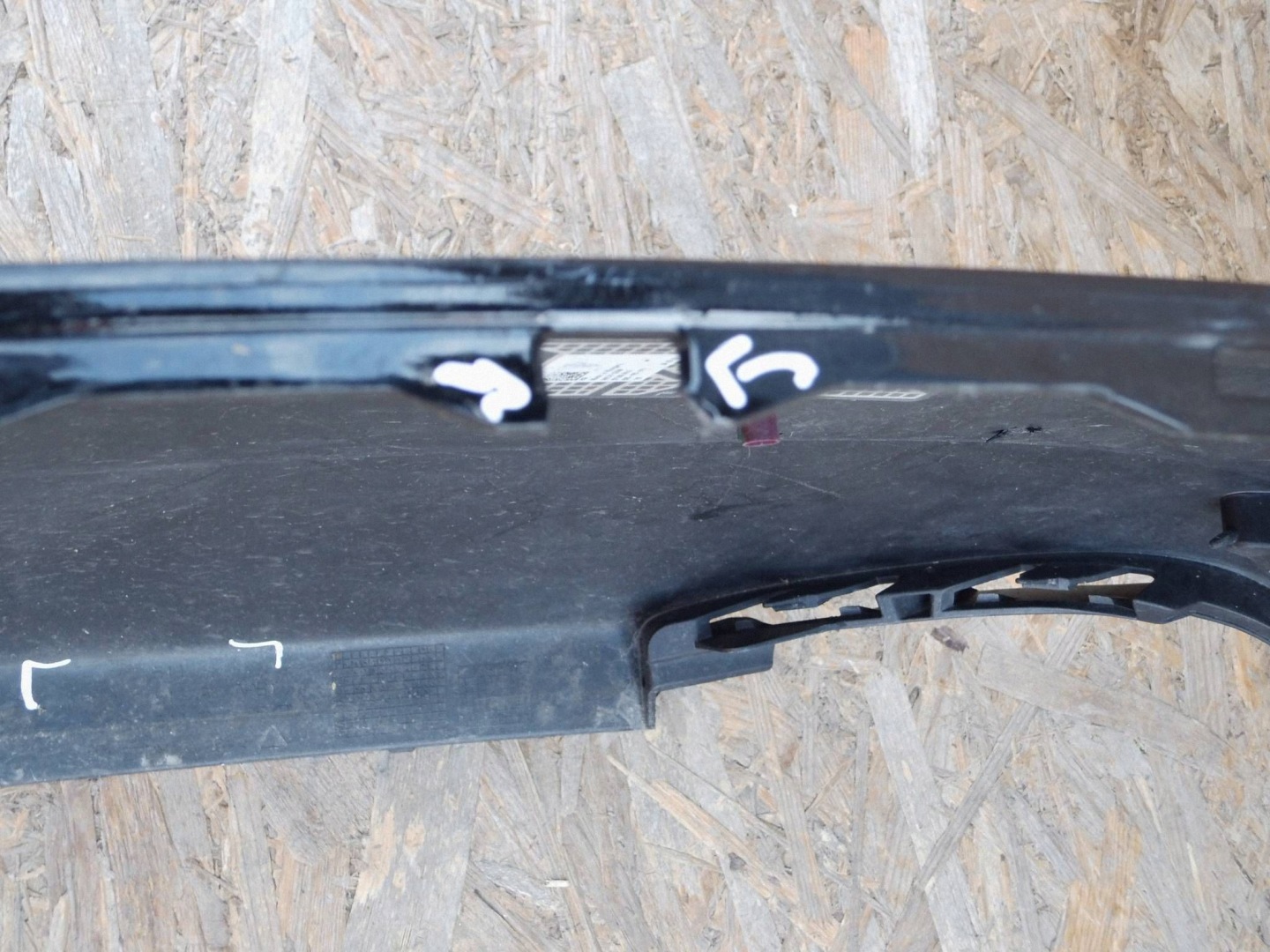 Audi A6 C8 2018+ sedan bumper rear rear part