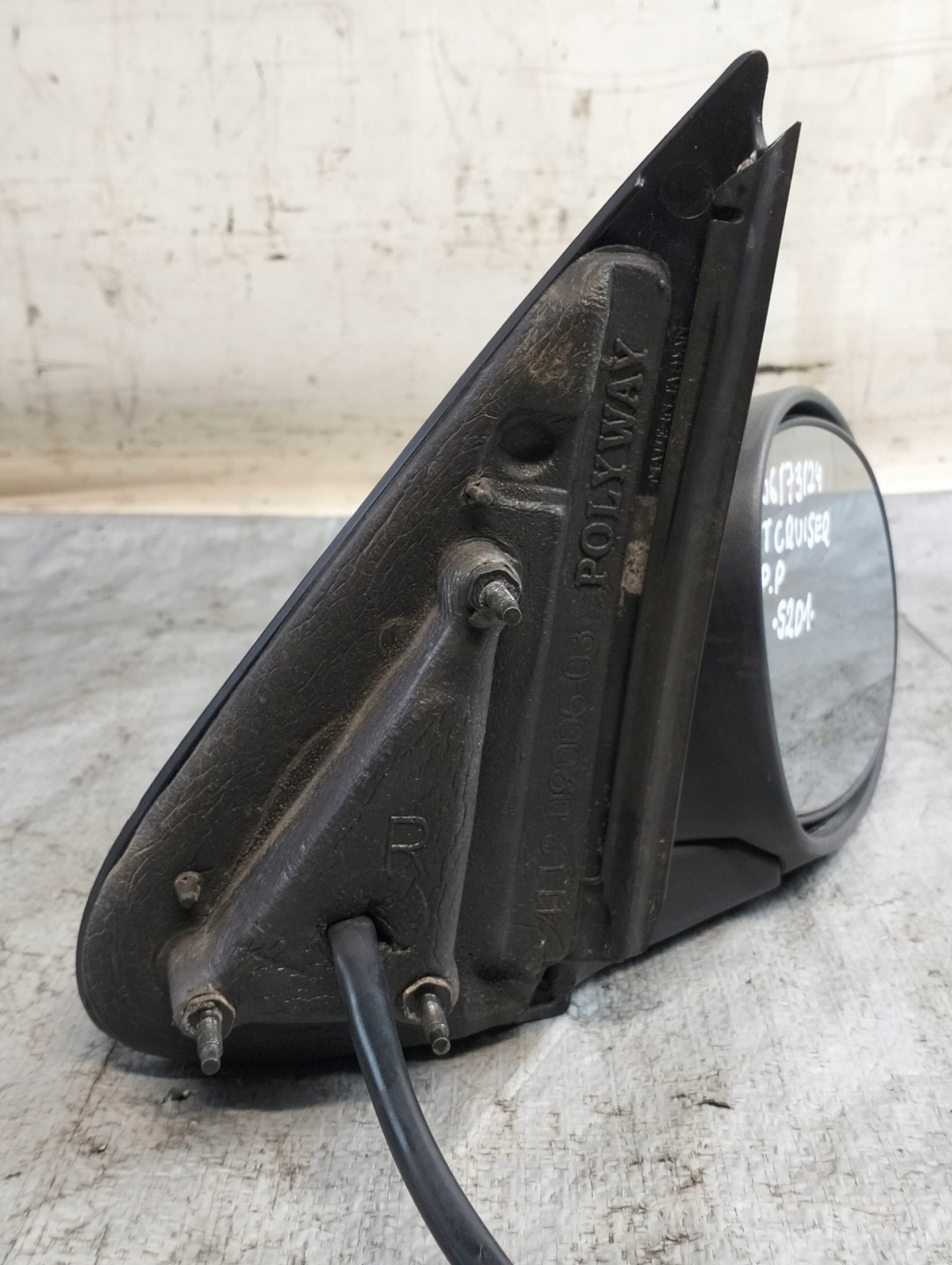 mirror exterior electrics right front CHRYSLER PT CRUISER 05r 5PIN