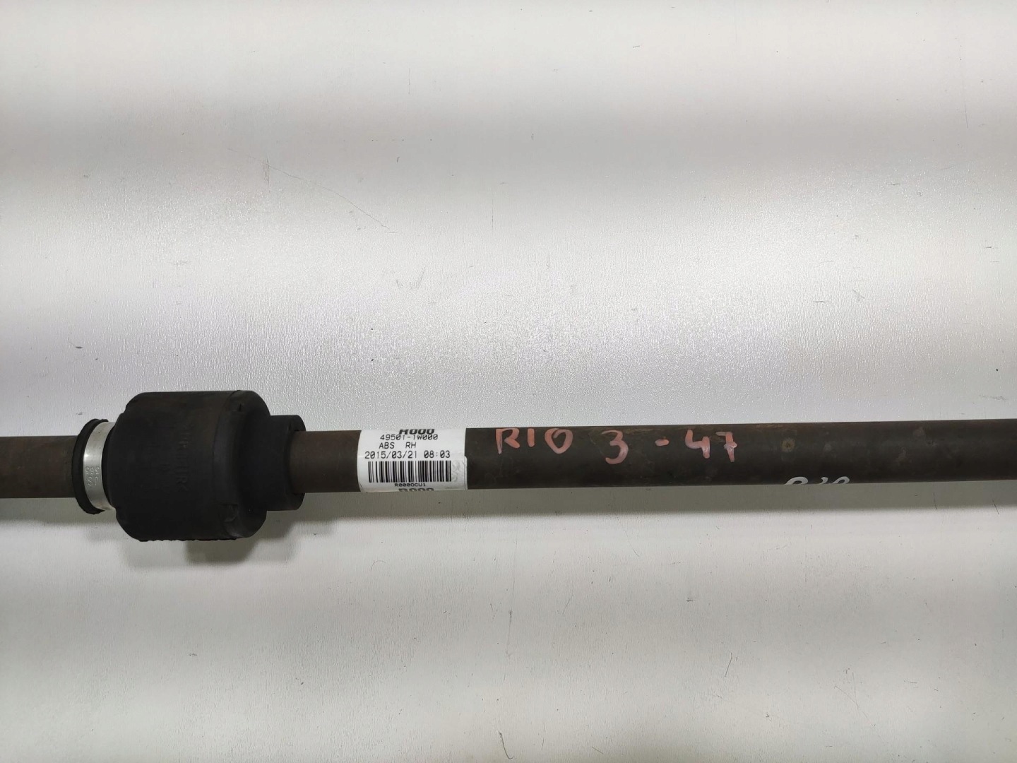 semi-axis right right front KIA RIO III LIFT 1.2 2014-2017 49501-1W000