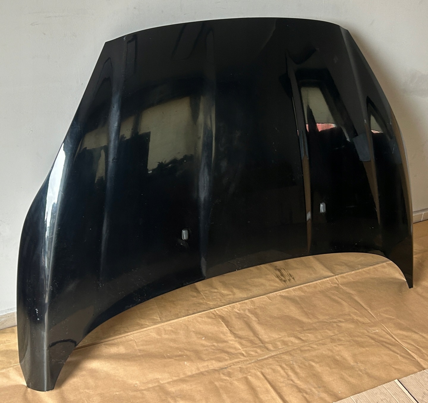 FORD FIESTA MK7 LIFT 2012-2017 bonnet front ABSOLUT BLACK original