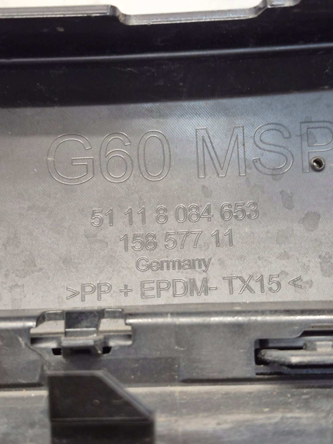 BMW 5 G60 G61 m-packet 23-> bumper front front PDC