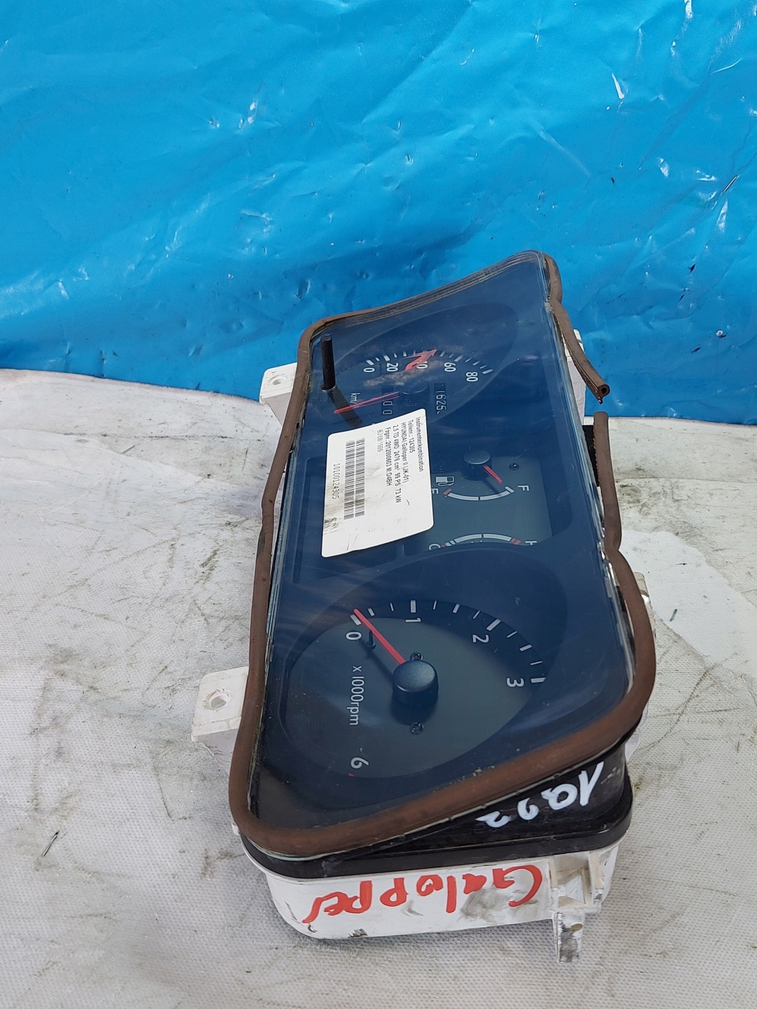 dials clock HYUNDAI GALLOPER 2.5 TD 4WD 3129D28