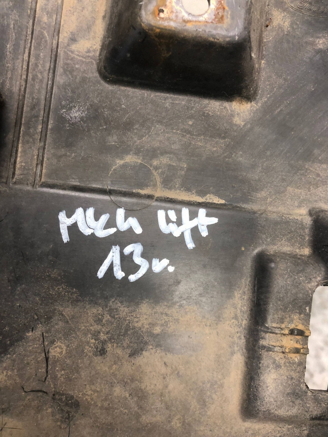 blende abdeckung unterfahrschutz FORD MONDEO MK4 LIFT CS71-U11122-AB
