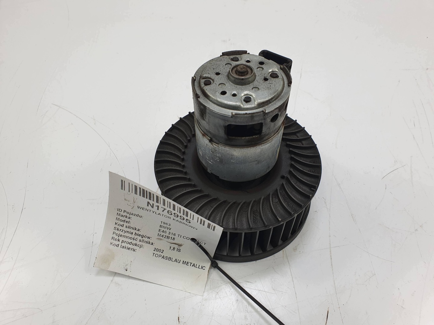 ventilator kabinski 0130101100 BMW E46 316 COMPACT