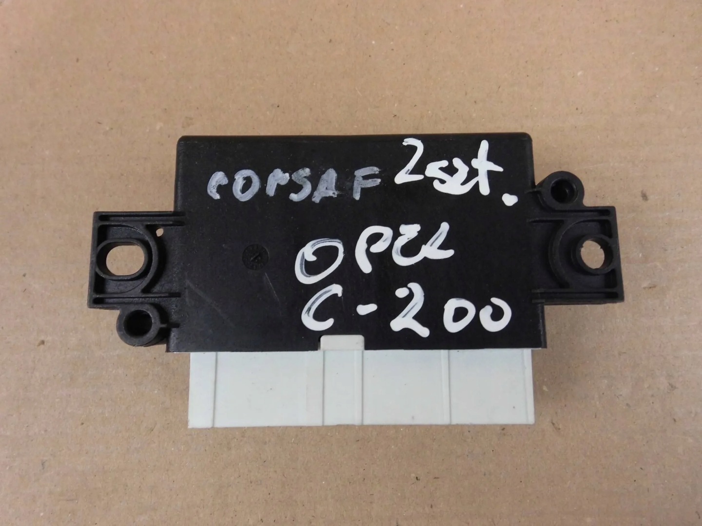 Opel Corsa F modulo computer Centralina parcheggio PDC 9838793580