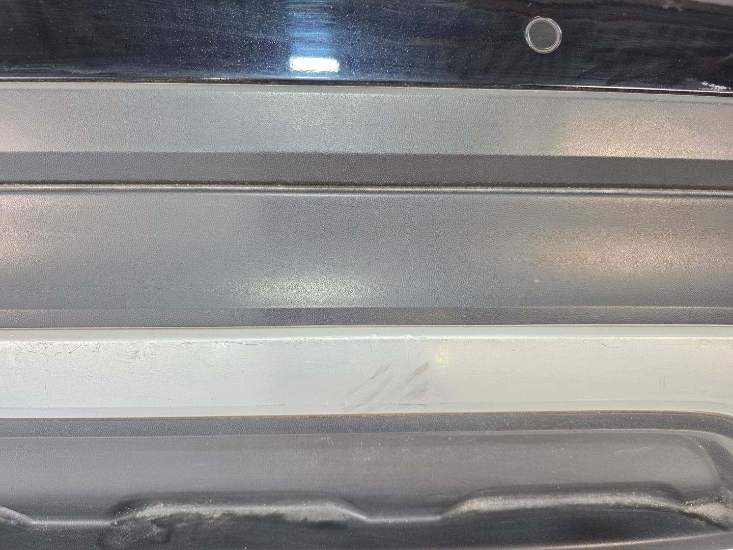 bumper rear 2GM T-CROSS 4XPDC LC9X DEEP BLACK PERLEFFEKT