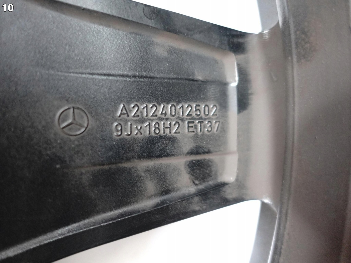 MERCEDES E-class W212 S212 63 AMG E63 disc 9x18 ET37 5x112