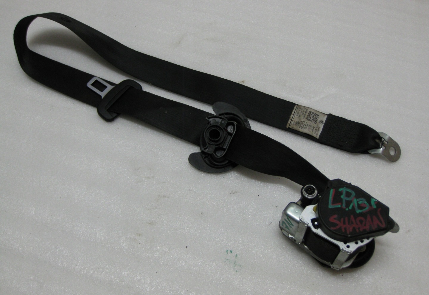 VW SHARAN 7N seat belt left front 7N1857705
