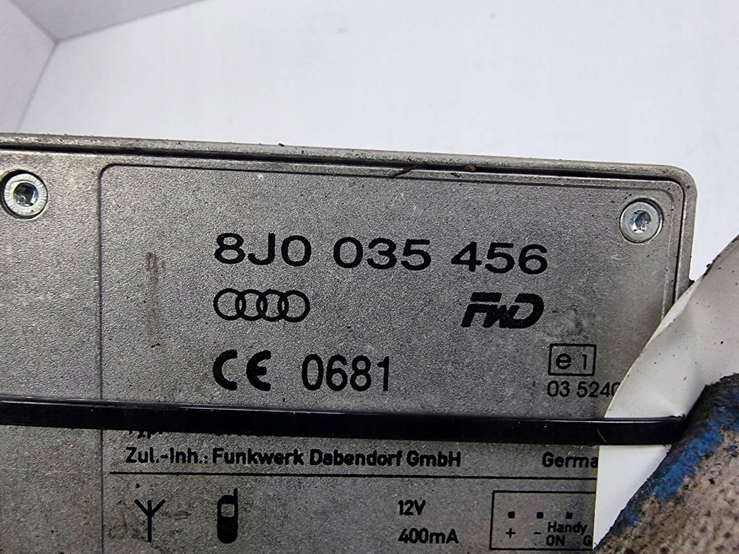 amplifier ANTENY 8J0035456 AUDI A4 B8