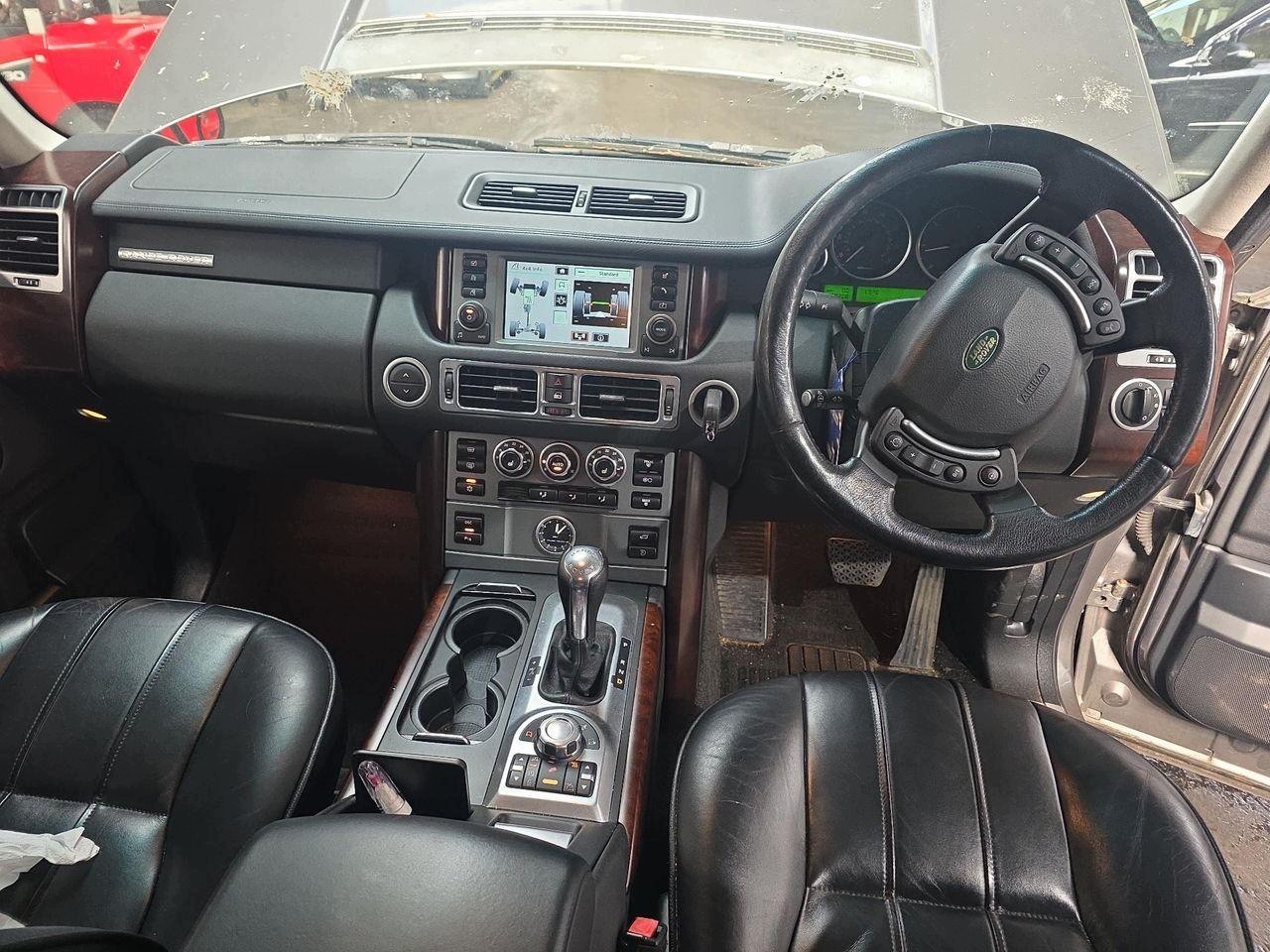 displej multimedia Land Rover Range Rover 3 facelift L322 2007