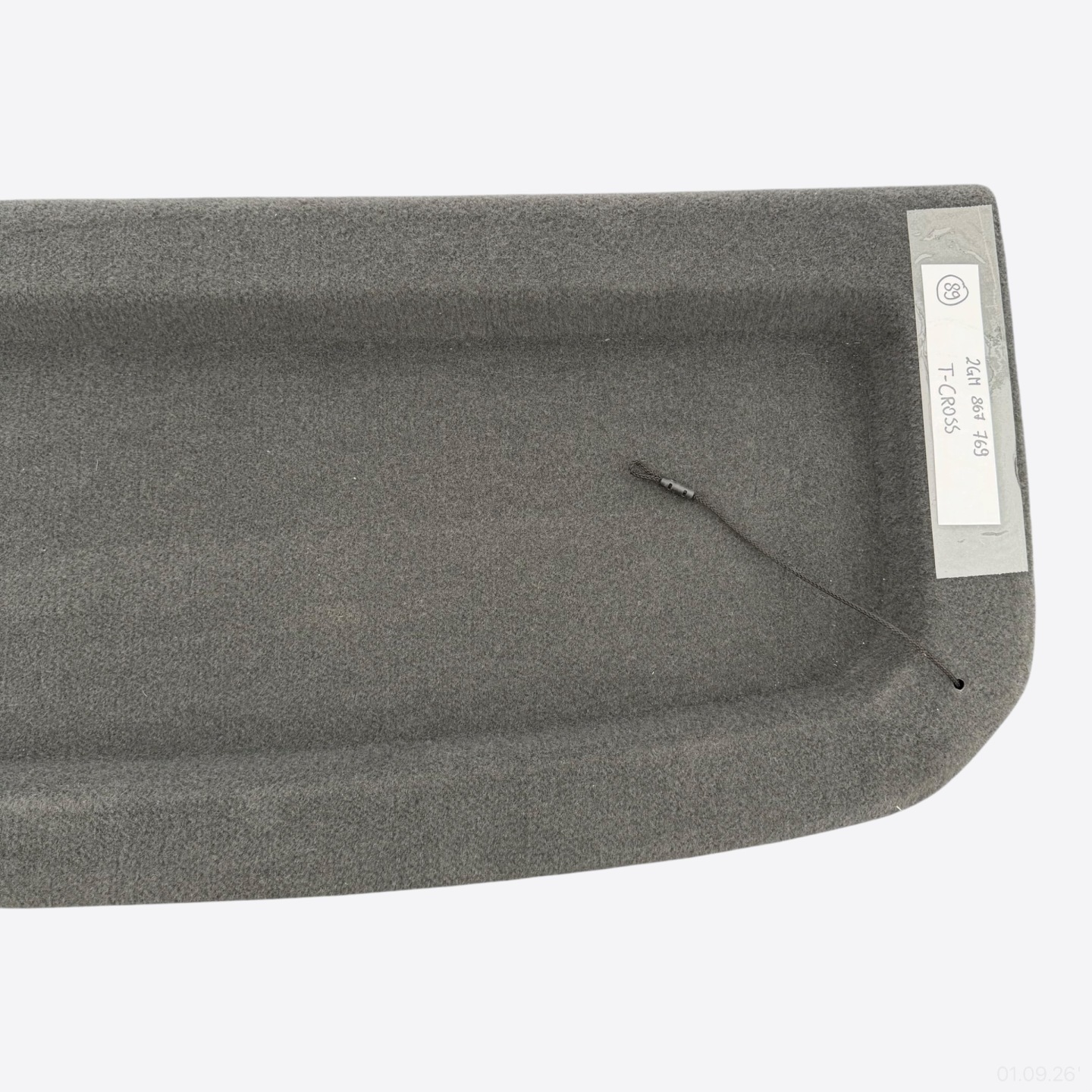 plato rear boot VW VOLKSWAGEN T-CROSS 2GM867769