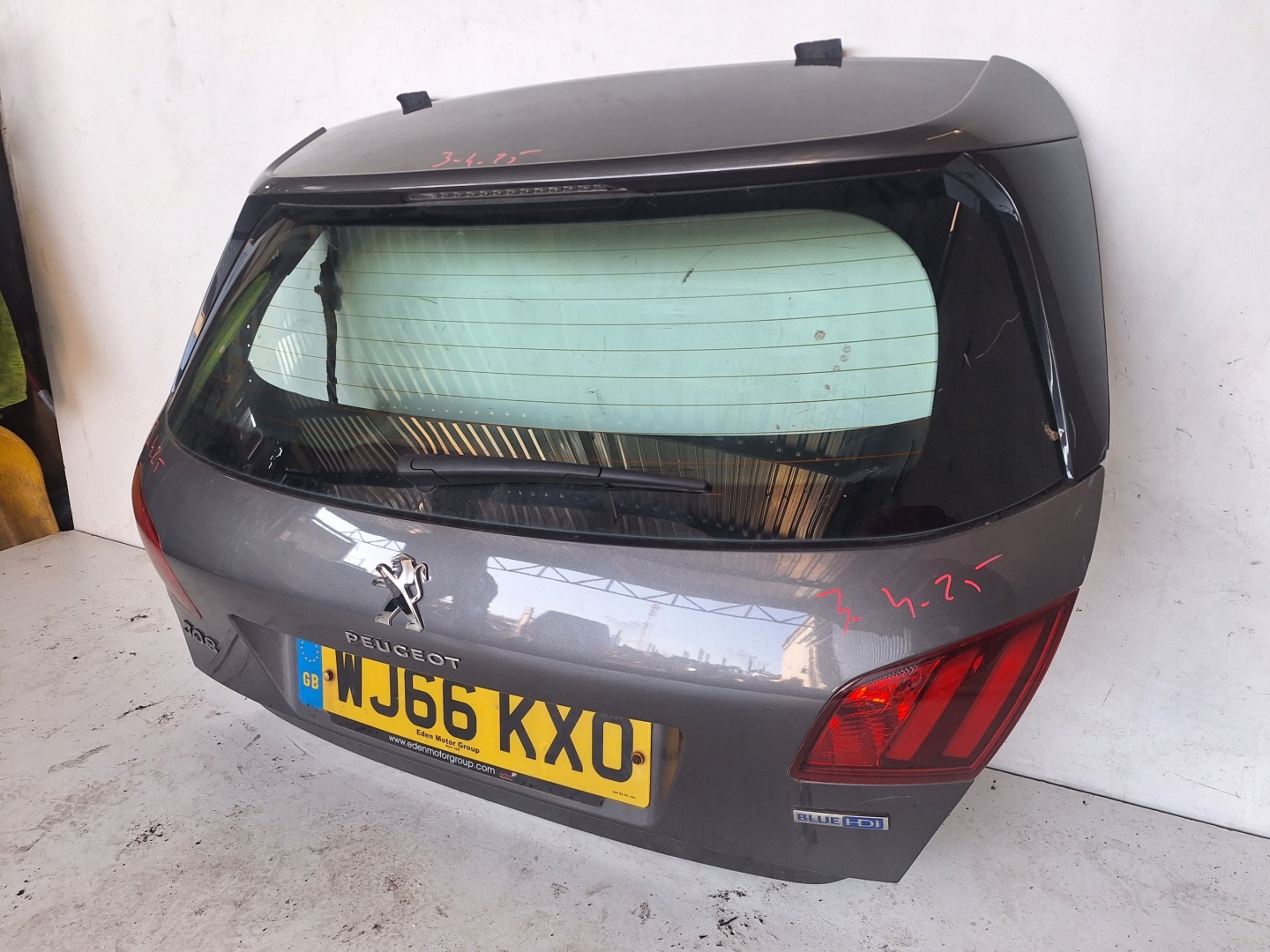 PEUGEOT 308 HB T9 13-17 boot door EVLC