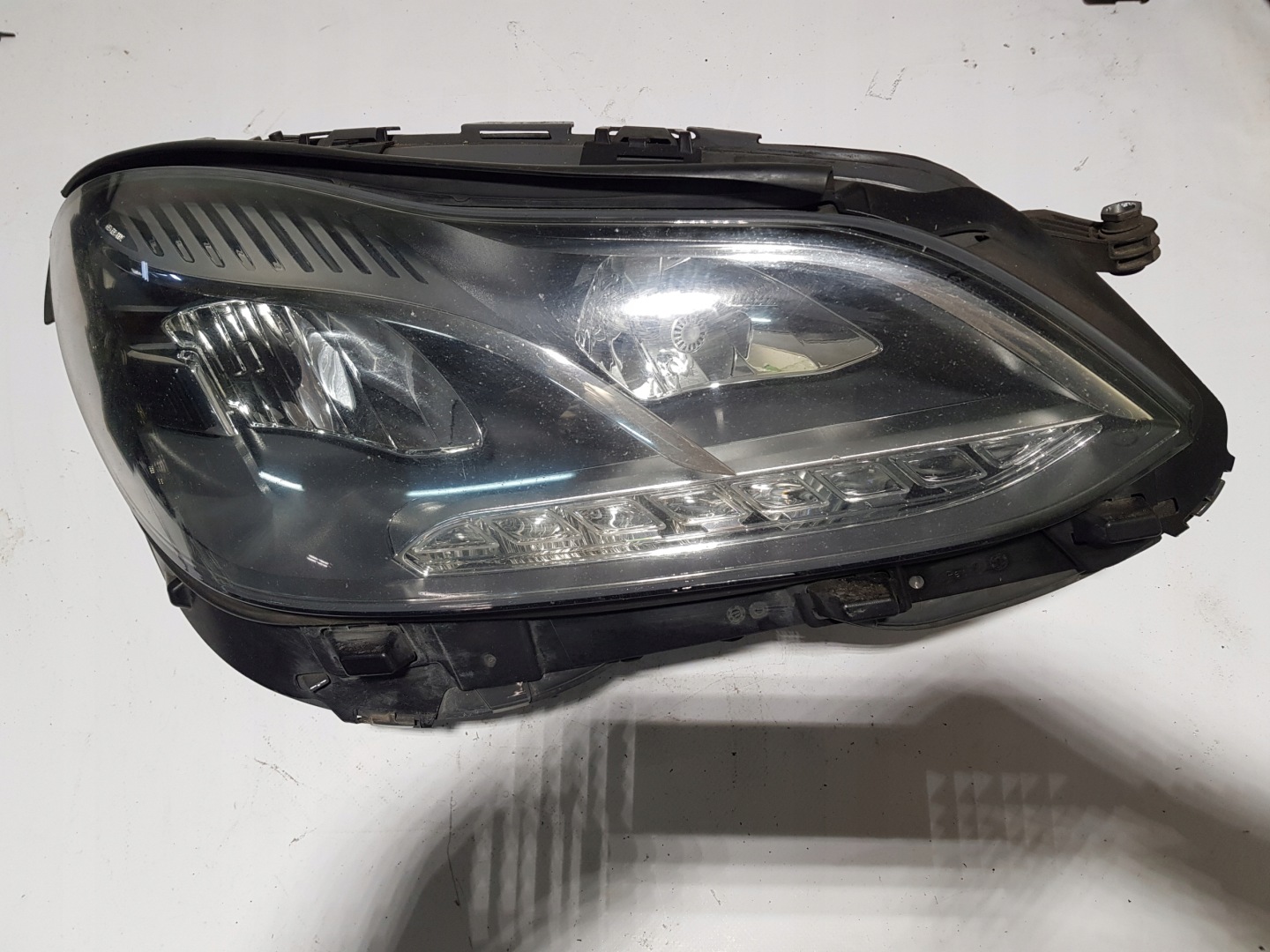 light LED right front MERCEDES W212 LIFT complete