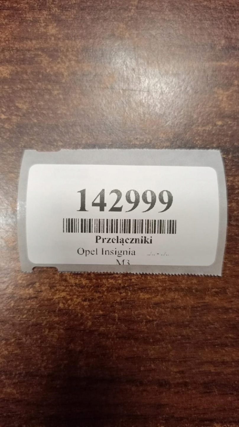 OPEL INSIGNIA DEVIO LUCI TERGICRISTALLO TERGI 13500692