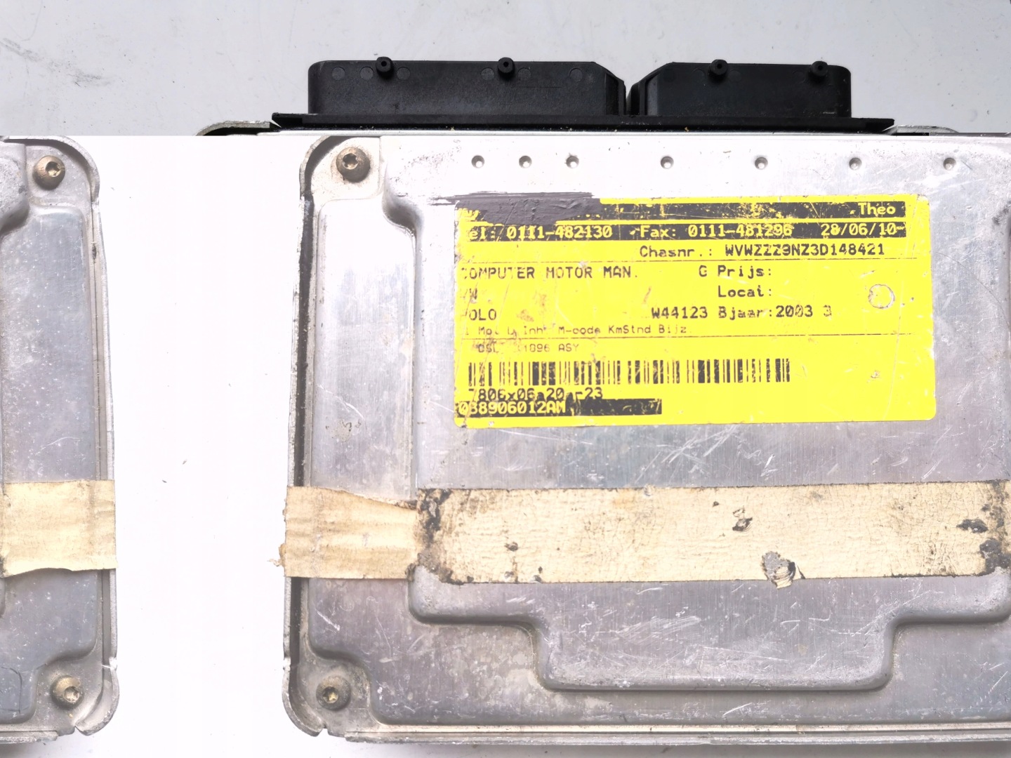 VW POLO 1.9TDI 0281010658 038906012AM Computer ECU