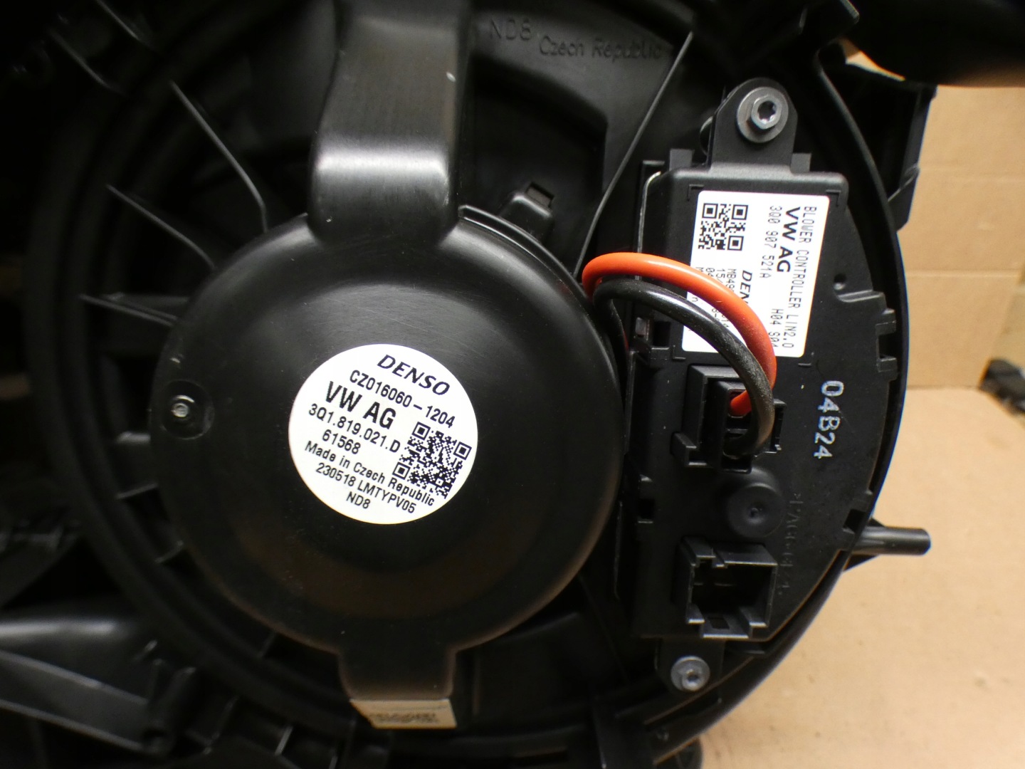 VW PASSAT B8 heater 3Q1816002K