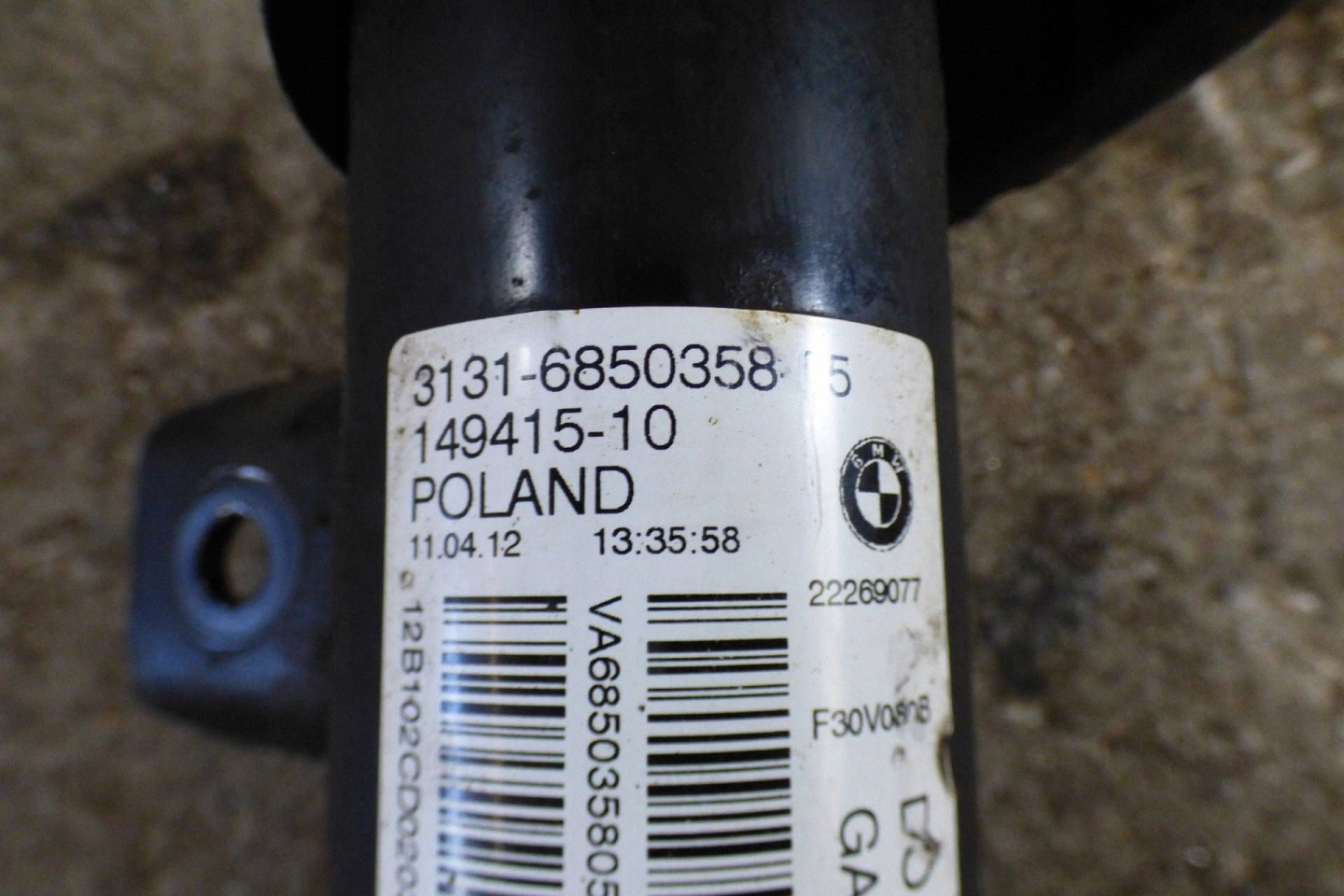 BMW 3 F30 amortizer 6850358 SPRAWNY original