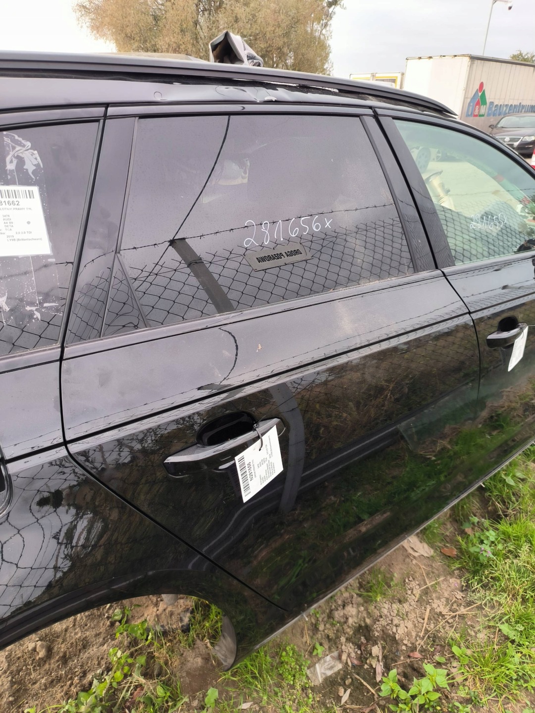 tür rechts heck LY9B KOMBI AUDI A4 B9