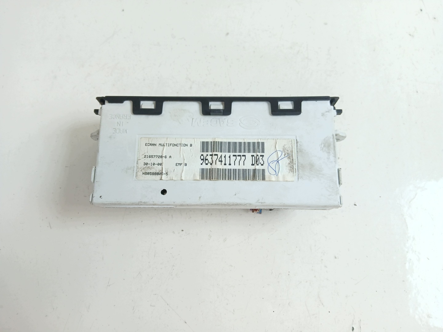 CITROEN XSARA II display clock 9637411777