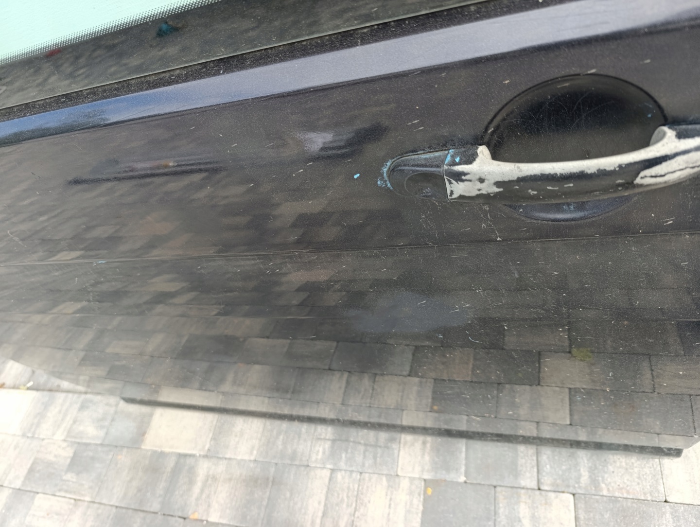 VW T5 Tür PRZESUWNE rechts schwarze