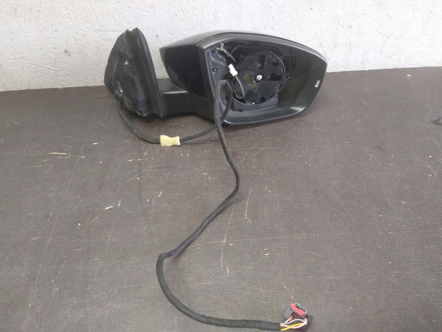 mirror right SKODA OCTAVIA III 3 5E0 11PIN