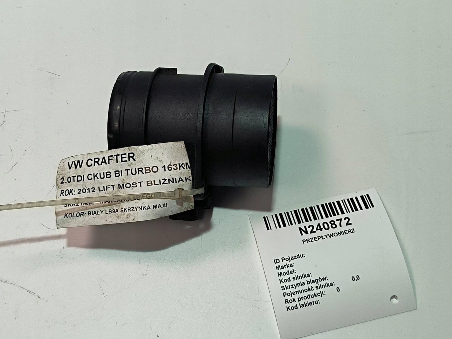 flow meter F0002G8010 VOLKSWAGEN CRAFTER
