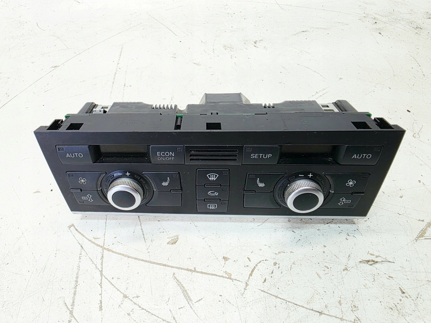 air conditioning control panel of heating KLIMATRONIK AUDI A6 C6 4F1820043AG