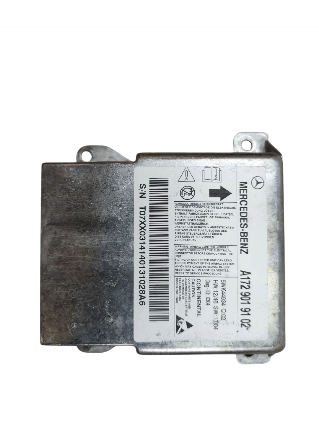 SENSOR module airbag MERCEDES SLK R172 A1729019102