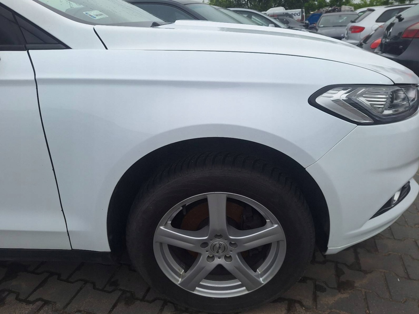 complete front bonnet bumper FORD MONDEO MK5 FD FROZEN WHITE 235168