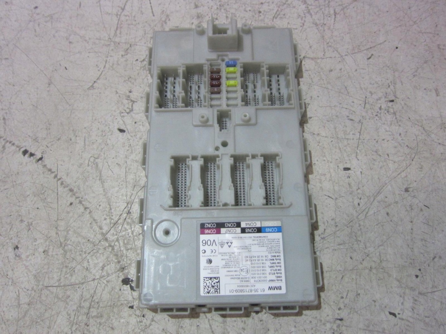 BMW X3 G01 B46 computer control unit of the engine module 8744139 12148678938 9896978