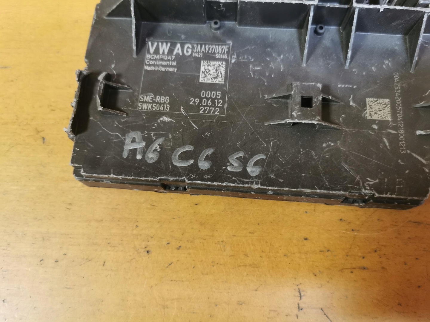 Module Unité de contrôle KOMFORTU AUDI A6 C6 3AA937087F