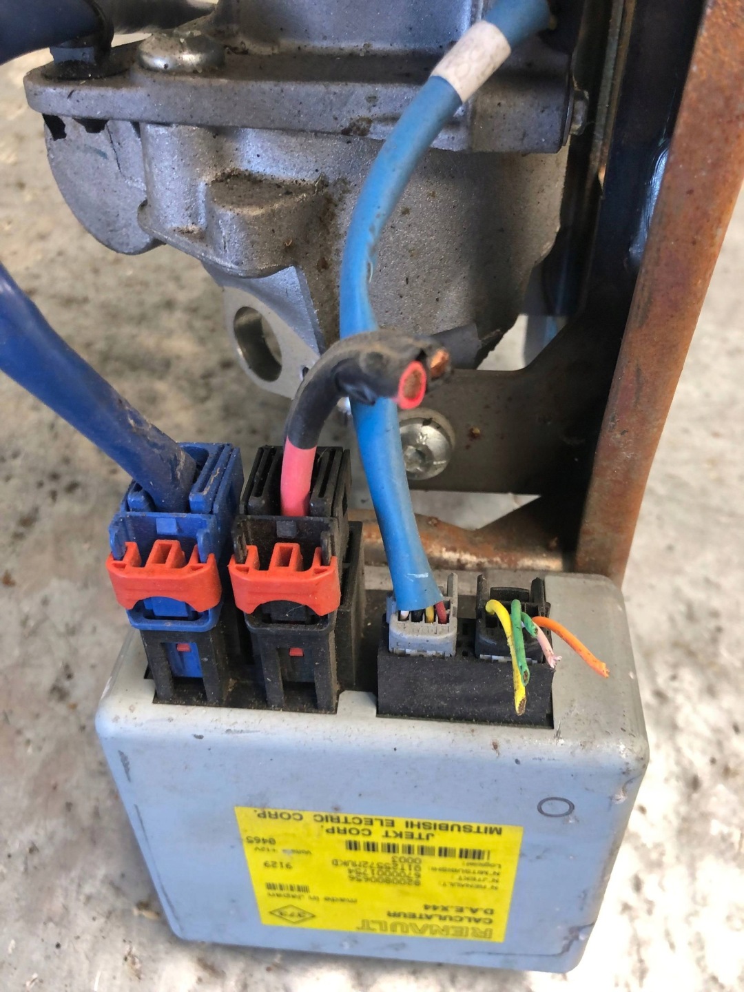 control electrics RENAULT TWINGO II 8200800656