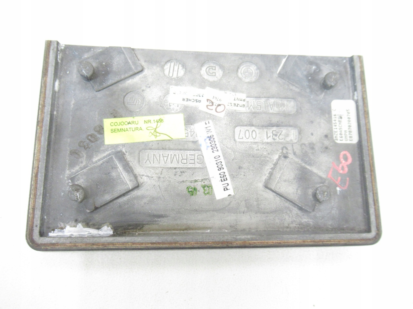 Blende Abdeckung Handschuhfach konsole dekor BMW e60 e61 Holz