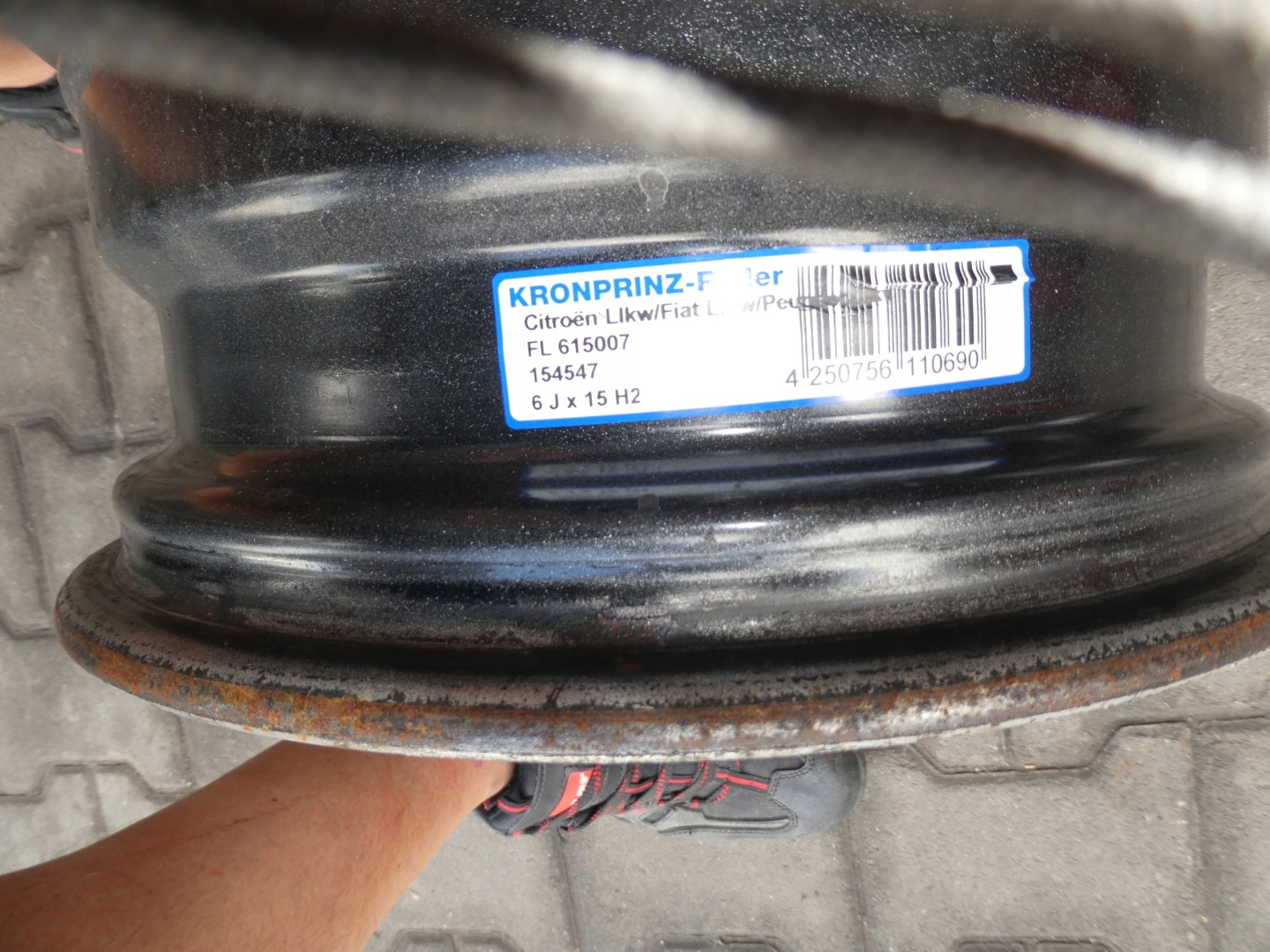 discs 15 6x15 ET68 DUCATO BOXER