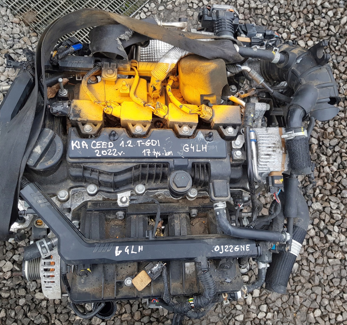 KIA CEED III 1.5 T-GDI 2022 G4LH engine complete KPL 17 TYS KM