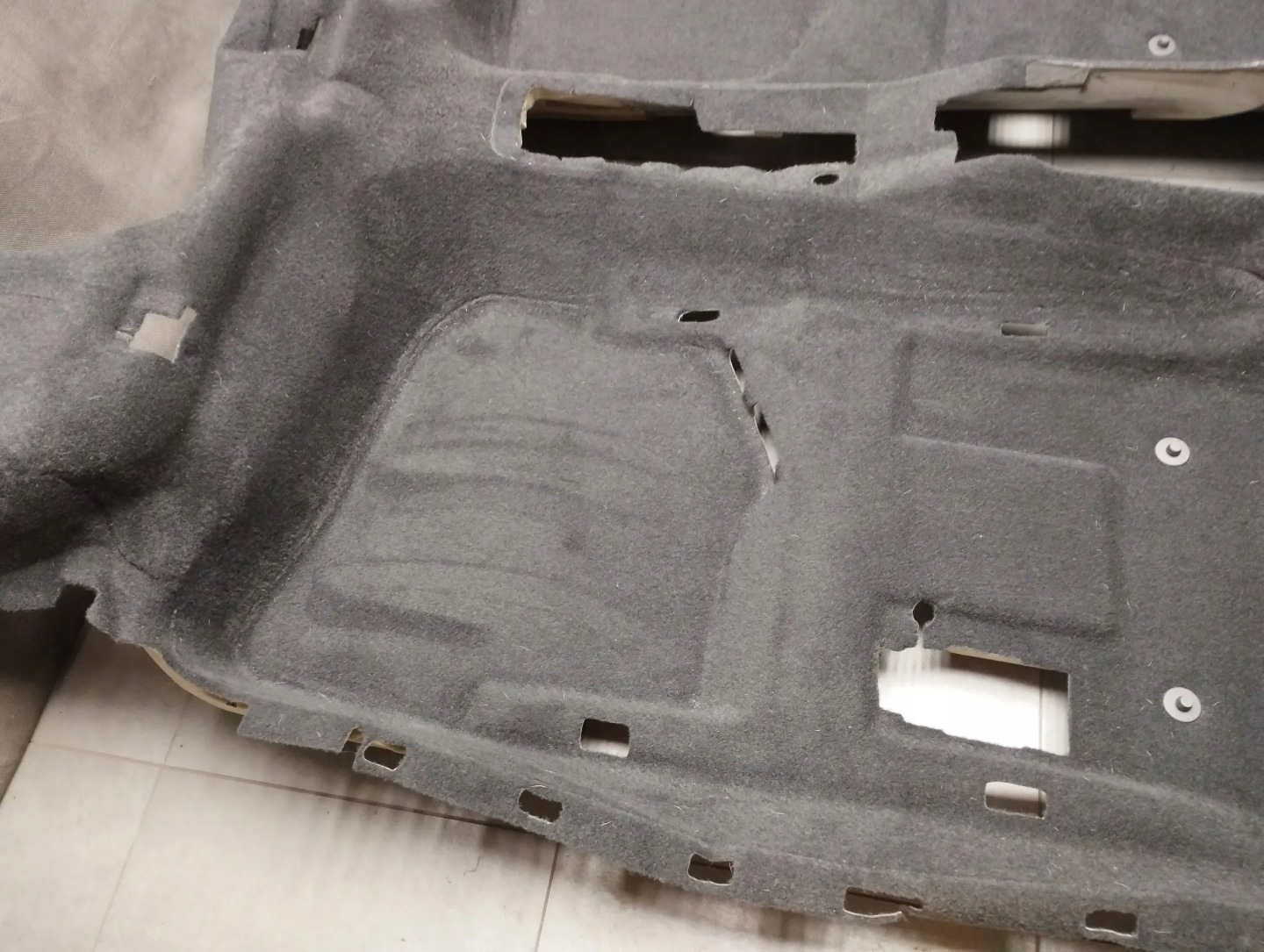 Audi A1 8X 3D mats carpet 8X1863367F