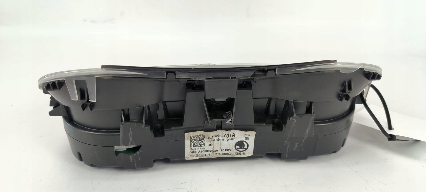 dials clock 5JA920701A SKODA RAPID