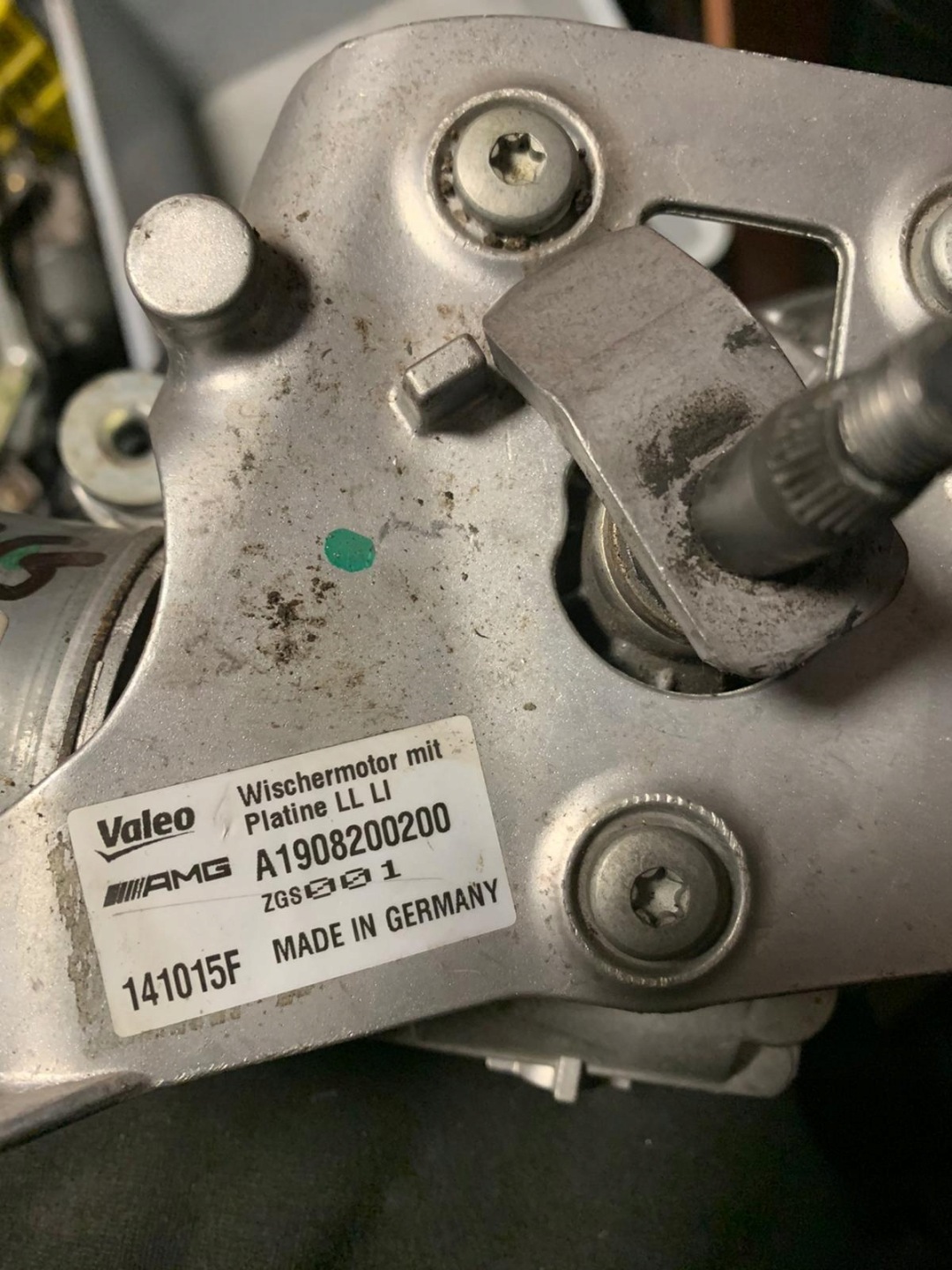 WISCHERGESTÄNGE LINKS MERCEDES W197 W190 1