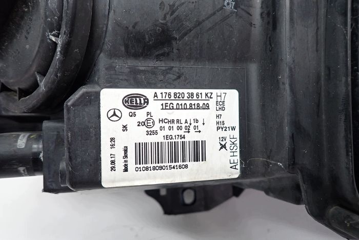 MERCEDES W176 176 A-KLASA 12- reflektor left light left A1768203861
