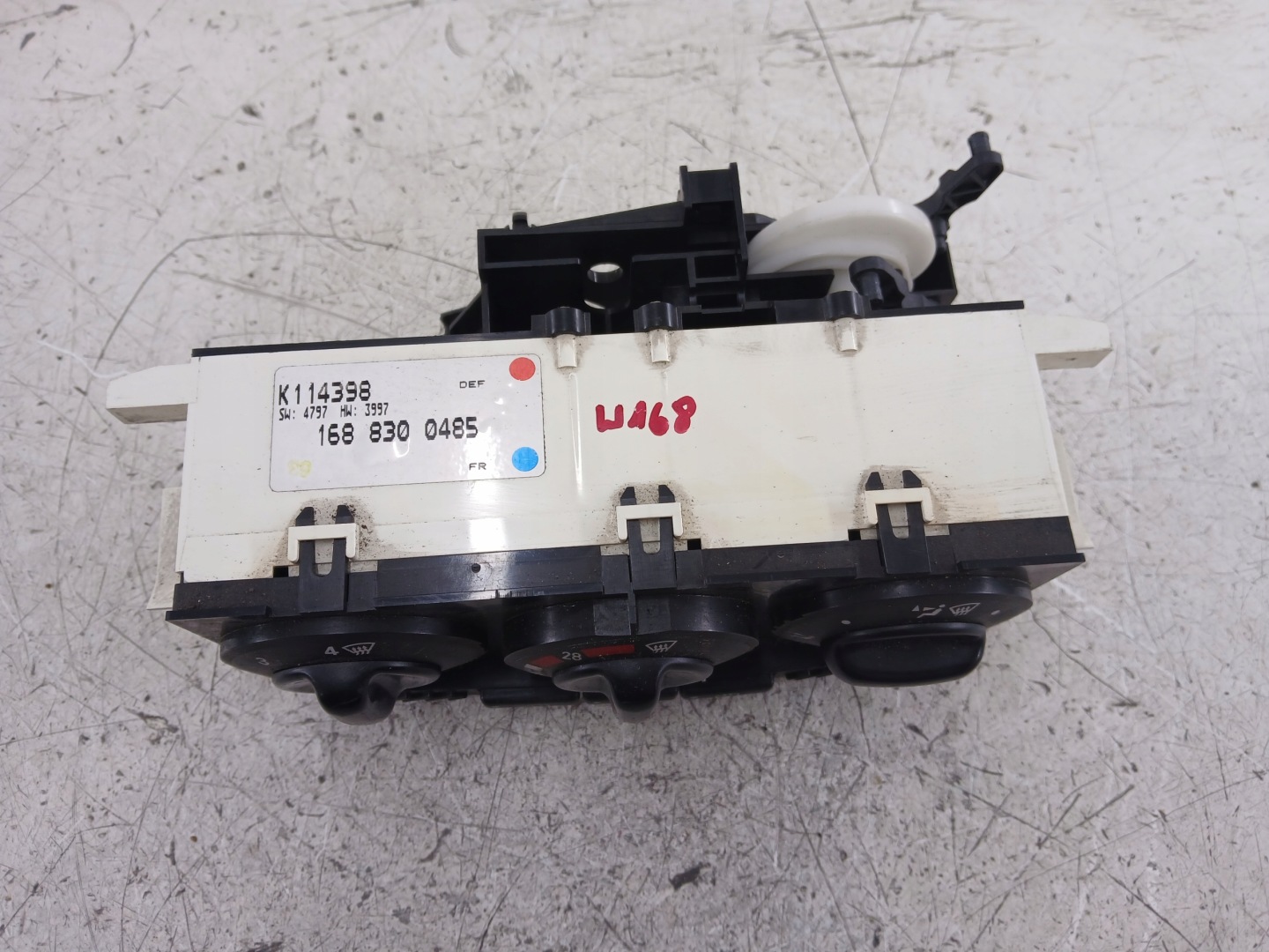 MERCEDES W168 COMANDI CLIMA 1688300485