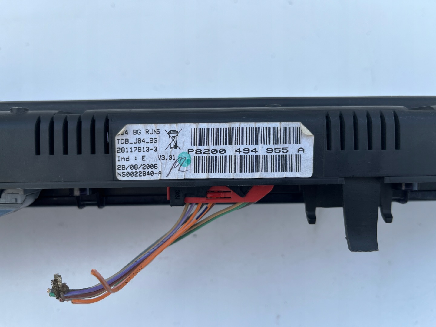 dials dials Renault Scenic II P8200494955A ==OEM== EU