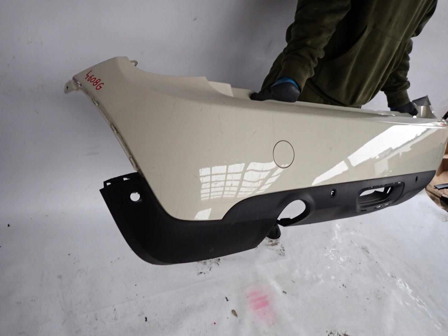 MINI COOPER ONE F56 2013- bumper rear part rear 7300837 PDC