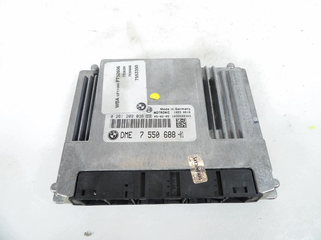 BMW 1 E87 1.6B control unit of the engine 7550688-01